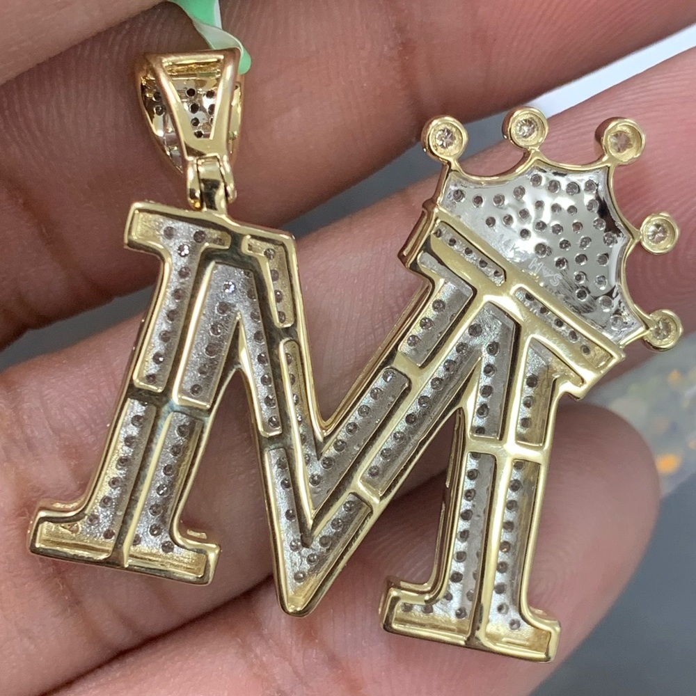 Diamond initial charm - Picture 2 of 5